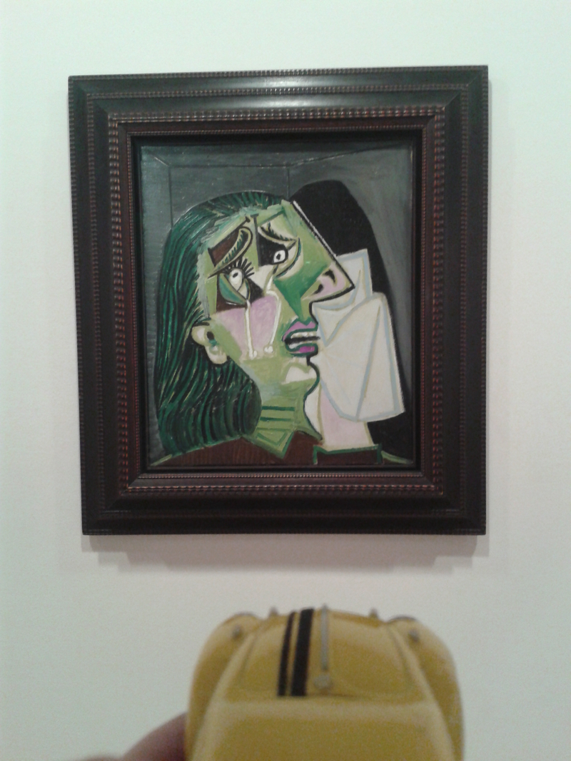 Pablo Picasso’s Weeping Woman , it was stolen on weekend of 2/3 August 1986 , recovered 20th Aug 1986 , art thieves were never caught.